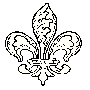 293x292 Heraldry Devices Scrapbook Fleur De Lys
