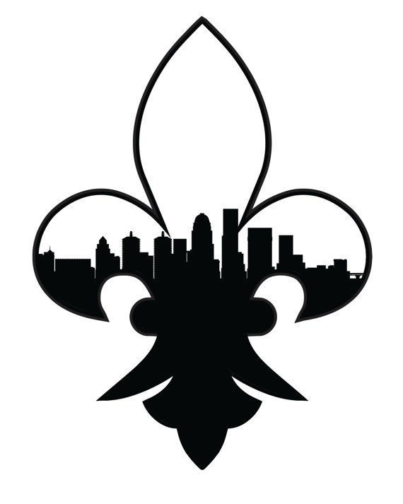 570x713 Saints Fleur De Lis Coloring