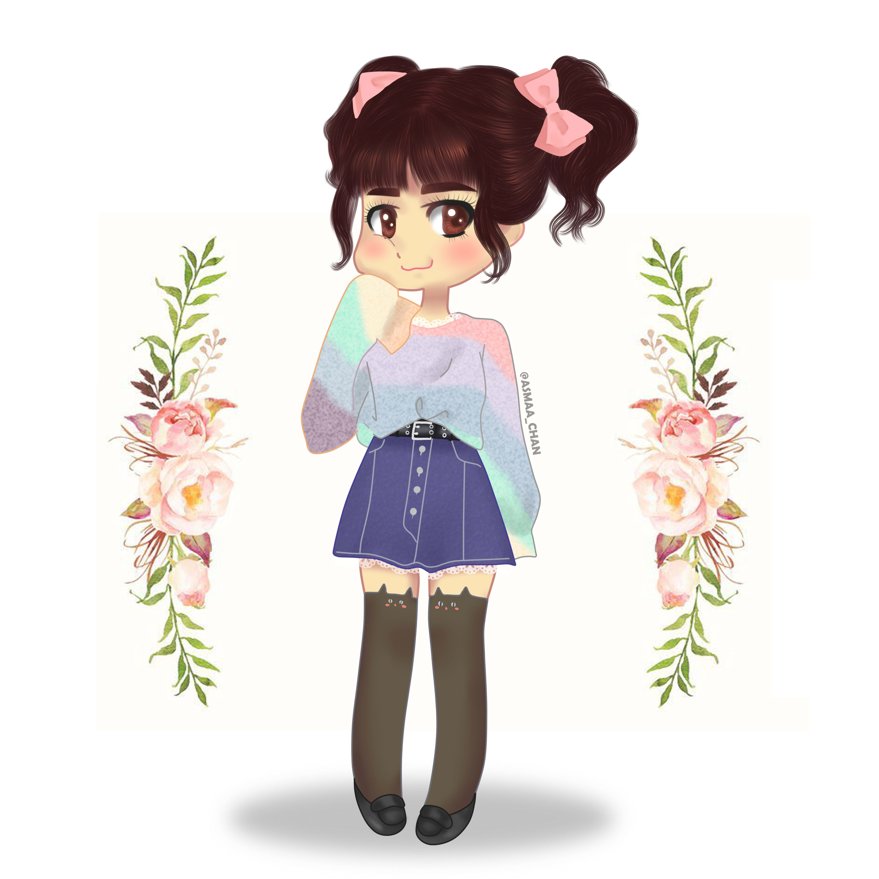 3001x3000 Draw You In Chibi Style