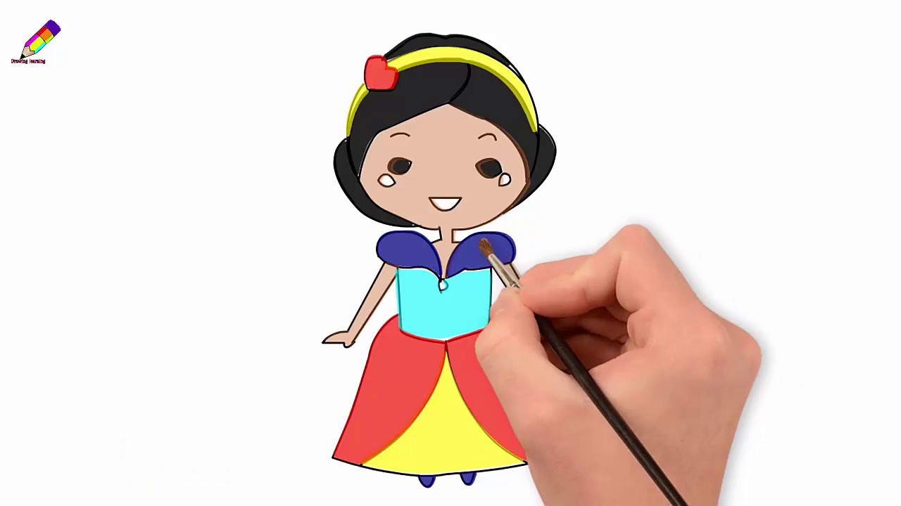 1280x720 How To Drawing A Doll Easy Art Step