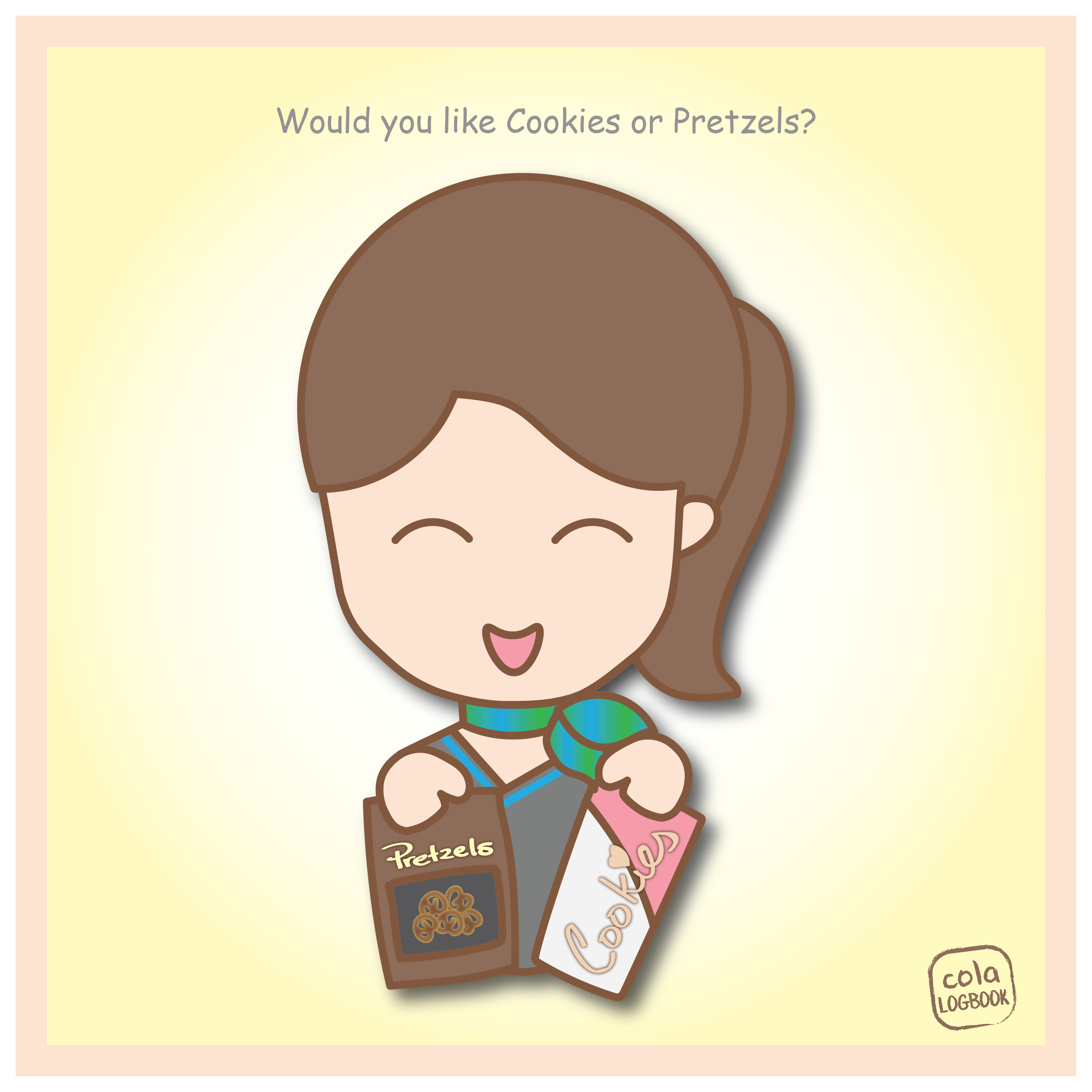 2917x2917 Would You Like Cookies Or Pretzels
