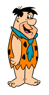 165x316 fred flintstone