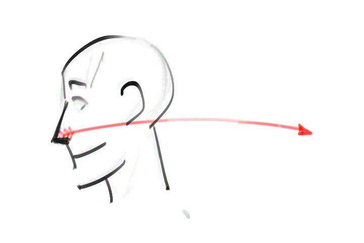 720x480 drawing character heads and animating them