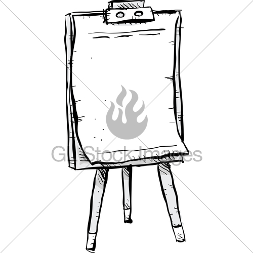 500x500 Cartoon Flip Board Gl Stock Images