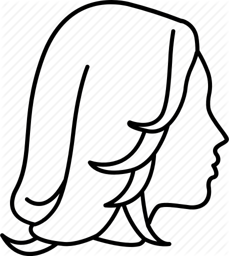 458x512 Collection Of Free Drawing Hairstyles Hair Flip Download On Ui Ex