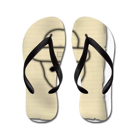 460x460 Drawing Flip Flops