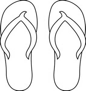284x300 Flip Flop Clip Art Black, Free Download Clipart