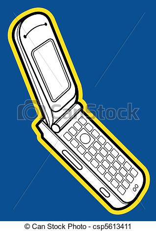 318x470 Flip Mobile Phone