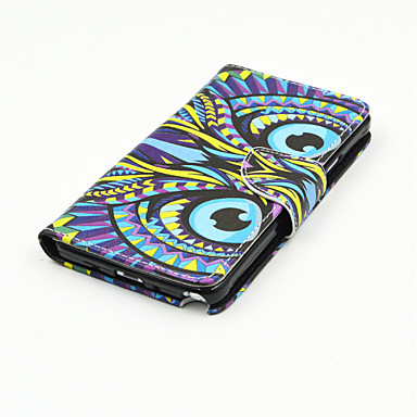 384x384 newest flip case colored drawing wallet case support fashion pu