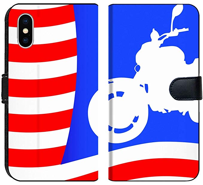 679x619 liili premium iphone x flip micro fabric wallet case