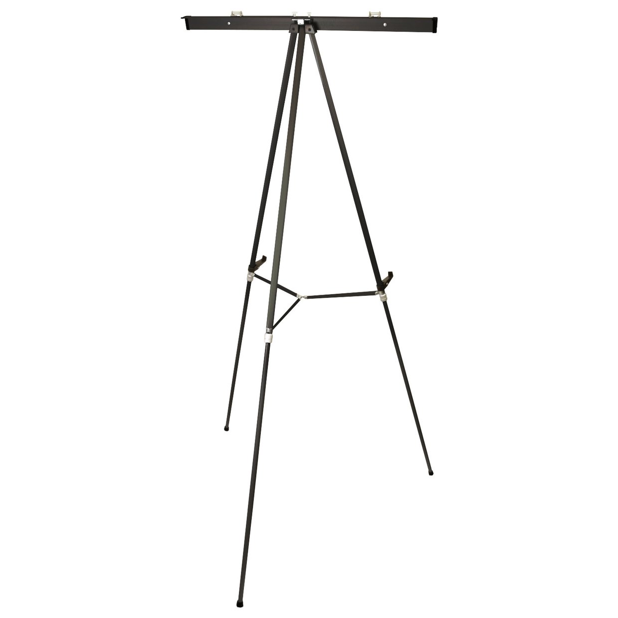 1239x1239 Boardroom Black Aluminum Flip Chart Easel U S Art Supply