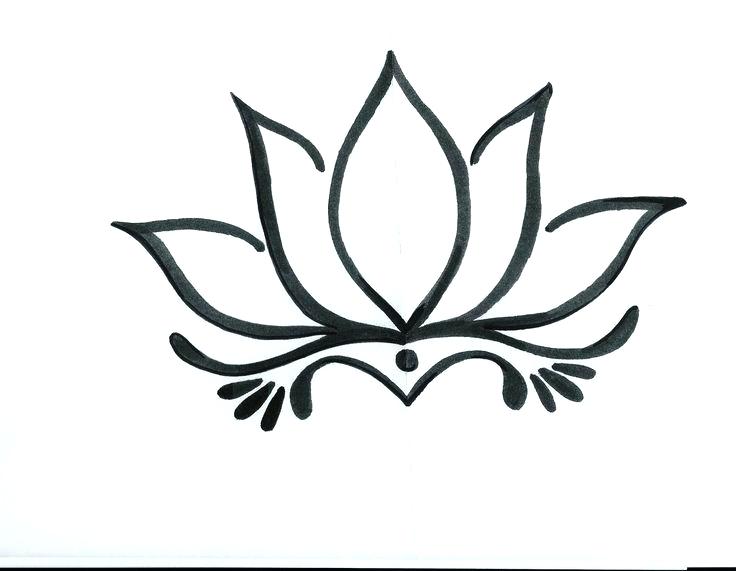 736x571 Lotus Flower Drawing Lotus Flower Drawing
