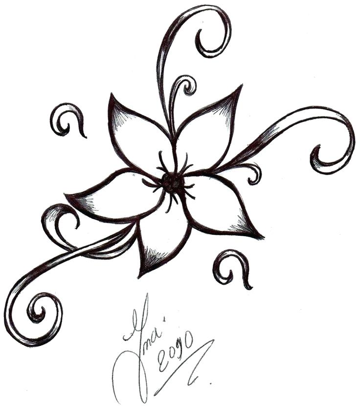 736x830 Pretty Flowers Drawings Easy Ways To Draw A Flower Huge