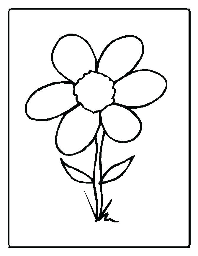 671x869 Flower Print Outs Flower Drawings To Print Your Own Flower