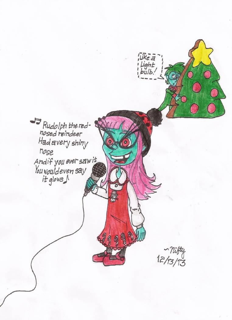 762x1049 florence sings rudolph the red nosed reindeer