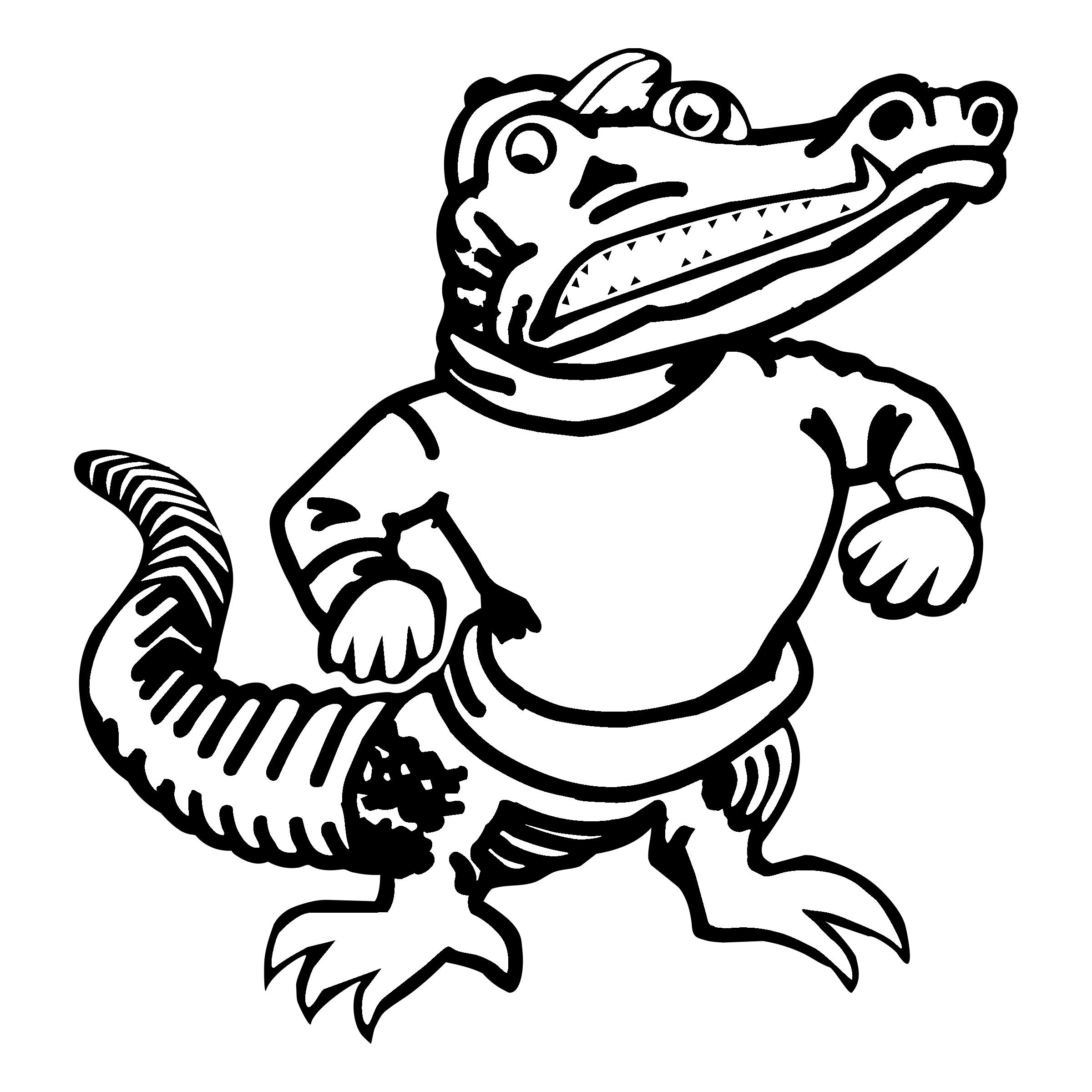 2400x2400 Florida Gators Clipart