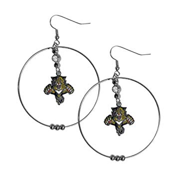 355x355 Siskiyou Sports Florida Panthers Inch Hoop Earrings