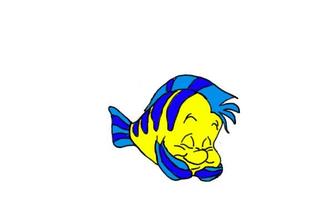 320x213 Drew A Digital Drawing Of Flounder Hope You Enjoy!!! Xd
