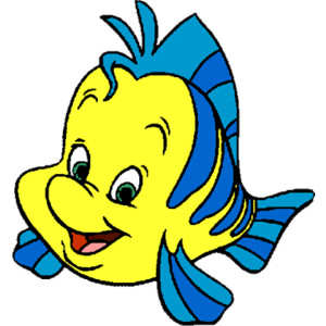 Flounder Little Mermaid Drawing | Free download on ClipArtMag