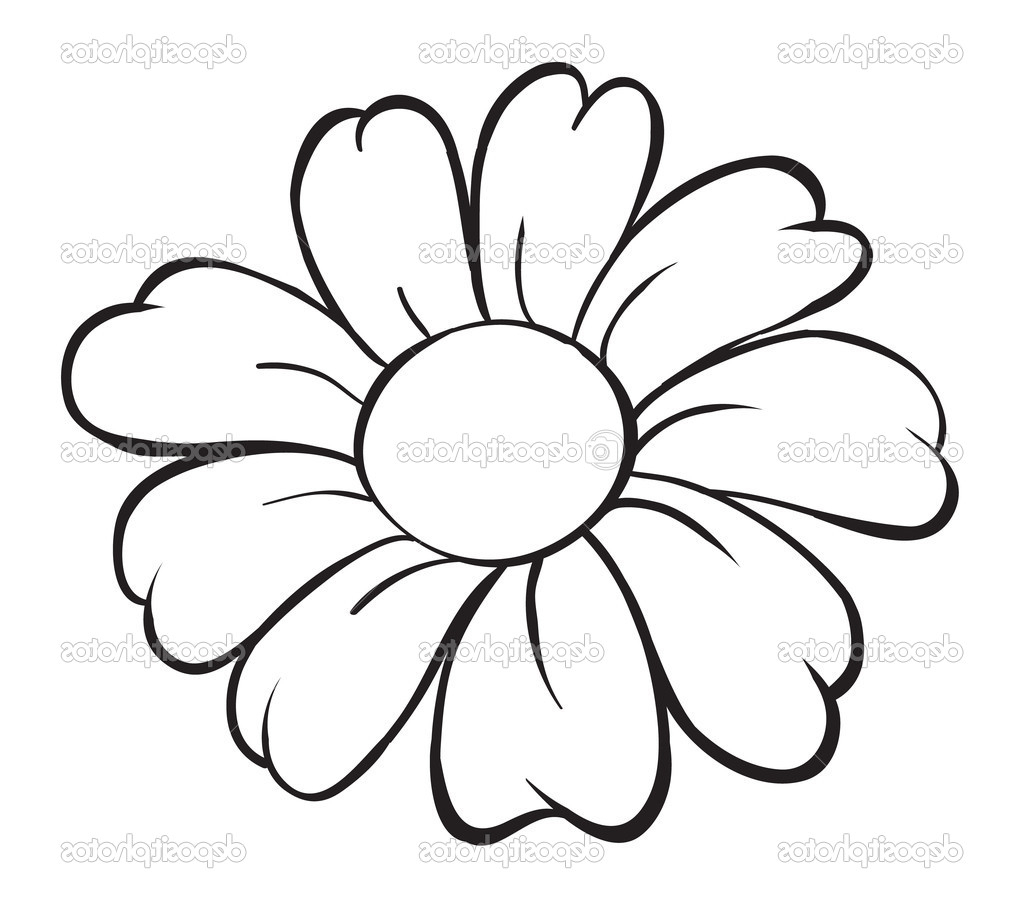 1024x902 Simple Flower Drawing Easy Flowers Trending Coloring