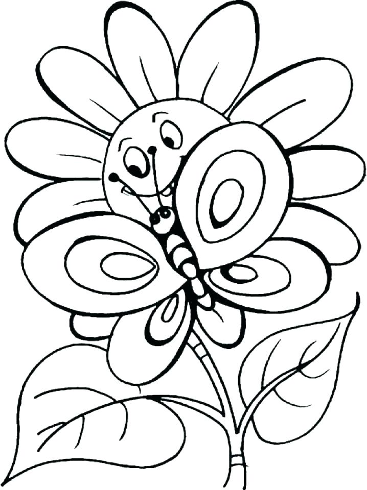718x960 Coloring Book Of Flowers Tiger Lily Flower Pictures Small Clip Art