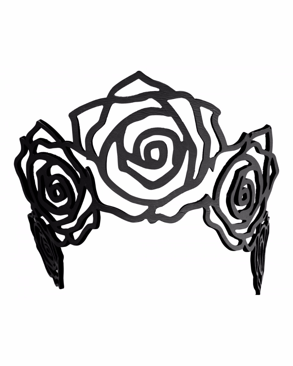 960x1200 Rose Drawing Flower Crown For Free Download