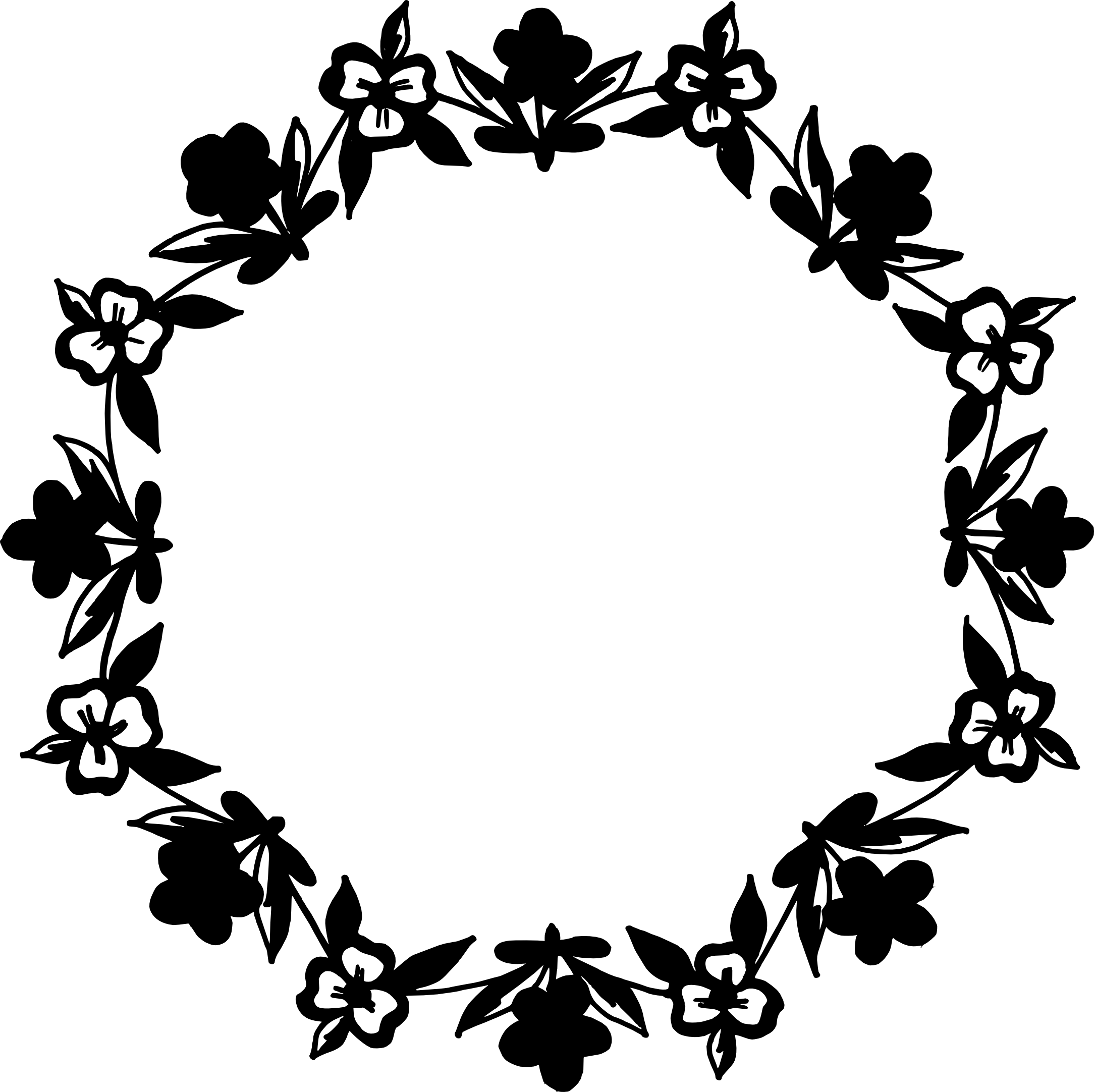 2168x2164 Collection Of Free Circle Flower Download On Ui Ex