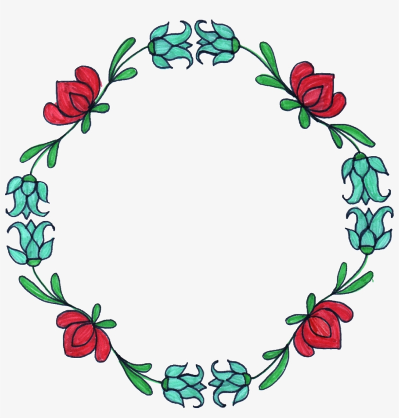 820x858 Flower Circle Drawing At Getdrawings