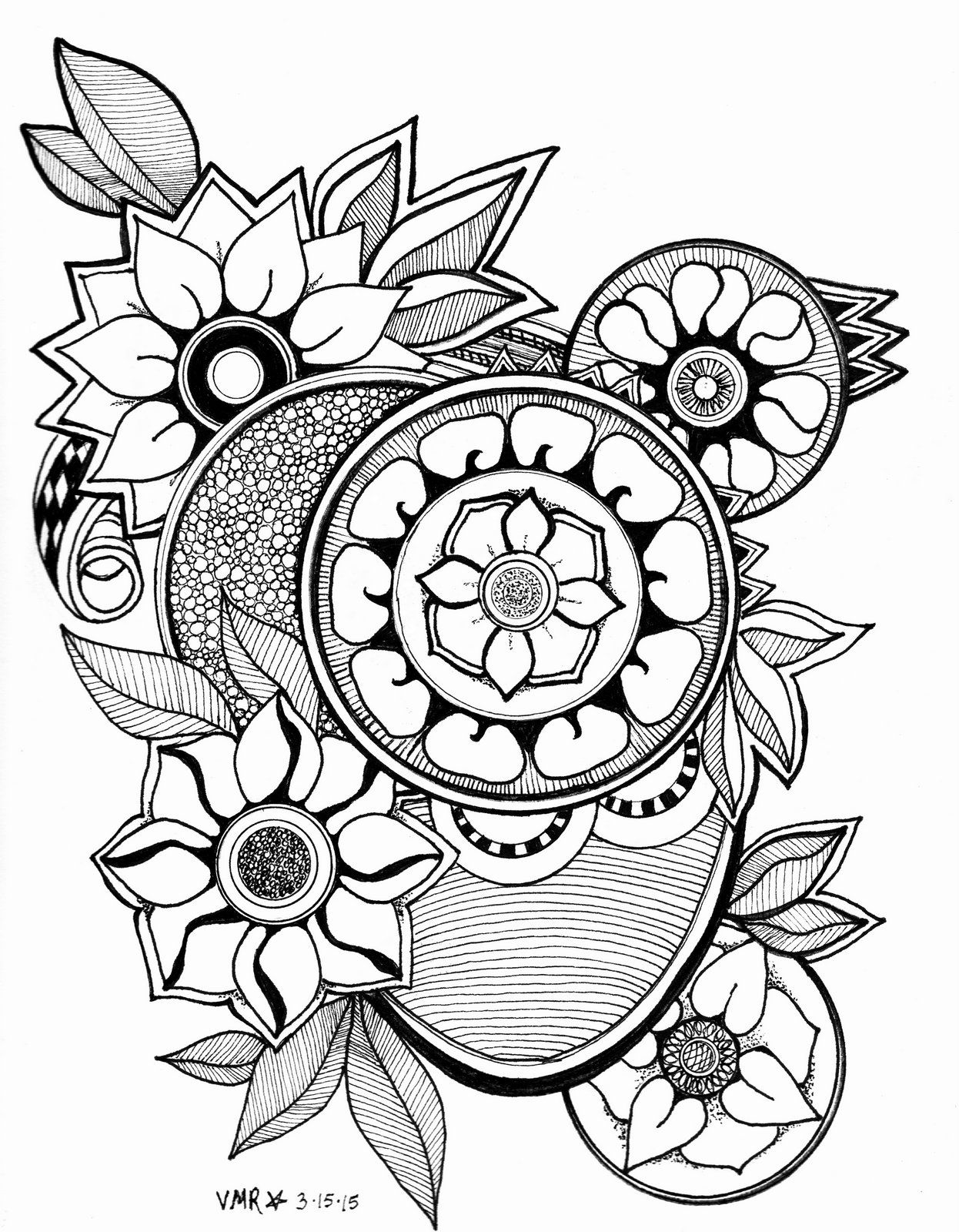 1246x1600 Drew A More Structured And Bold Floral Collage This Weekend