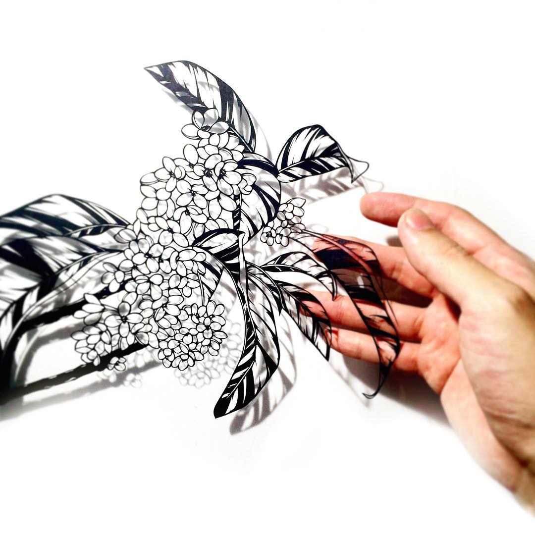 1080x1080 Just Like Stained Glasses! Colorful Collage Artworks Created