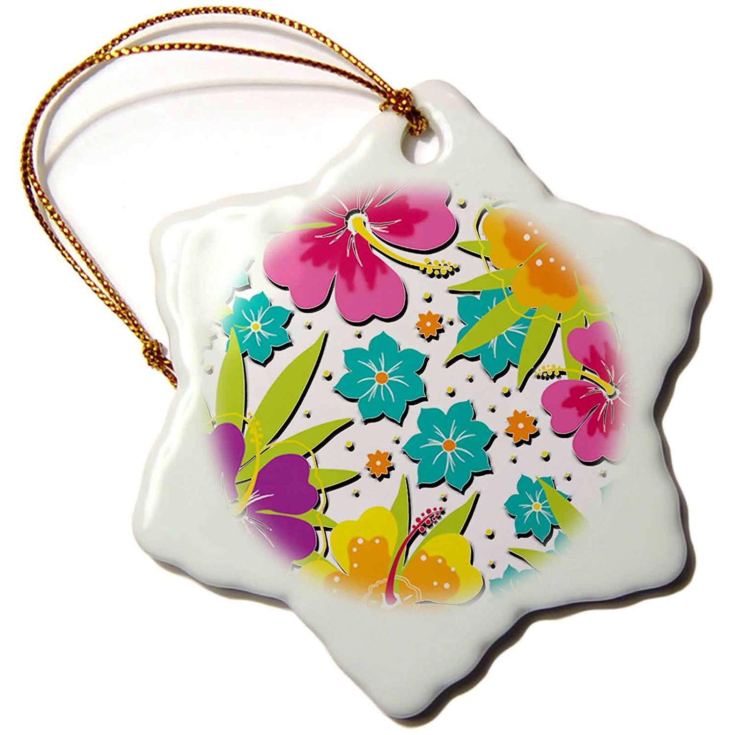 1500x1500 Buy Db Collage Of Cut Our Flower Art Hibiscus