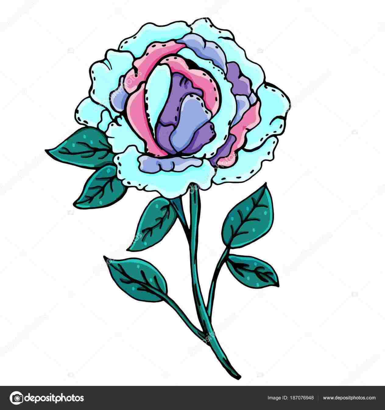 1264x1343 Colour Pencil Drawing Of Cartoon