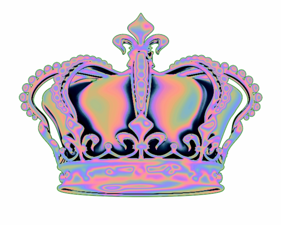 920x736 Holo Holographic Vaporwave Aesthetic Tumblr Crown Png