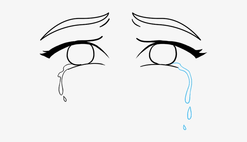 820x471 How To Draw Tears Really Easy Drawing Tutorial Png