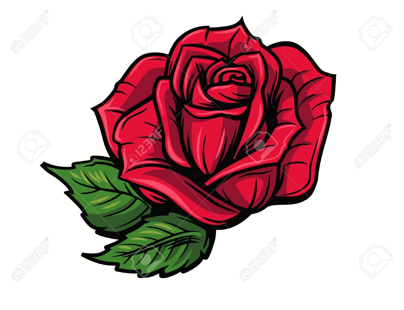1300x998 Rose Flower Cartoon Clip Art Free Vector And Clipart Ideas In Rose