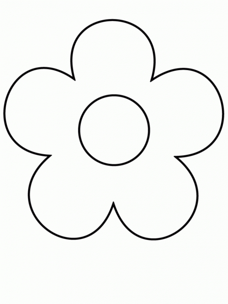 767x1024 Flower Clip Art Easy