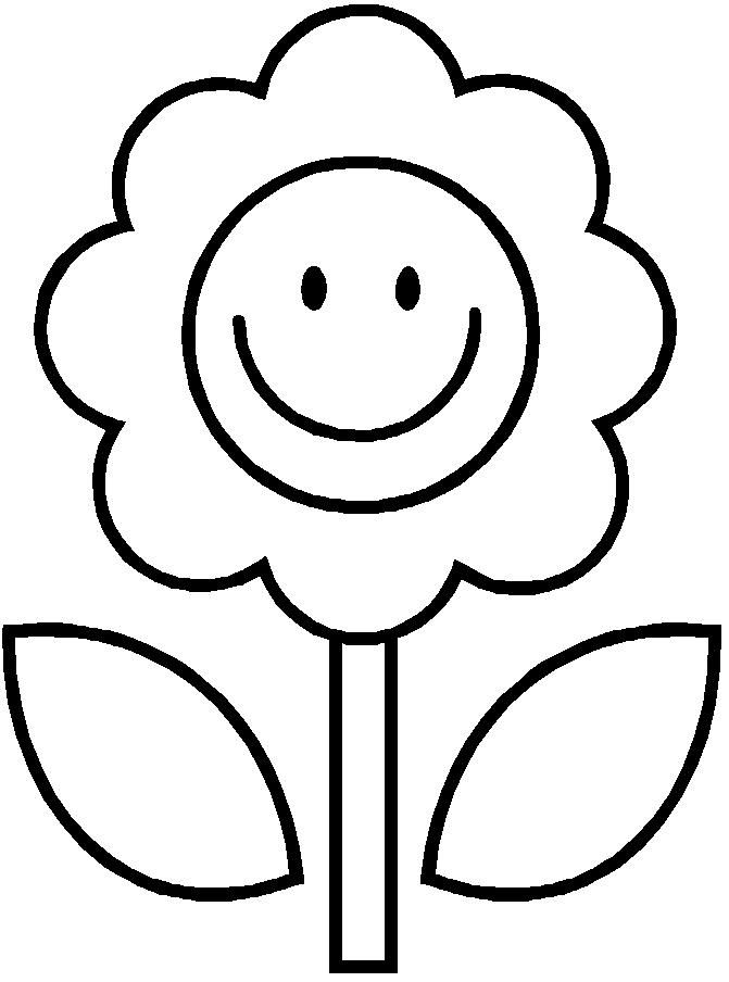 671x904 Flowers Drawing For Kids Clip Art