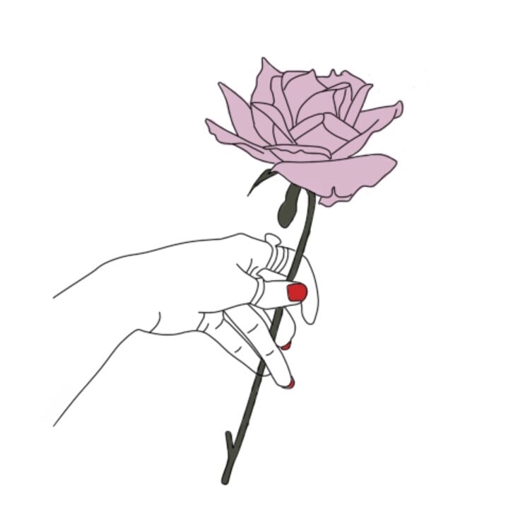 Flower Drawing Tumblr | Free download on ClipArtMag