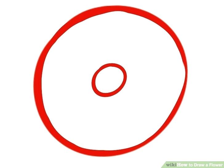 728x546 Simple Flower Drawing Image Titled Draw Flowers Step Simple