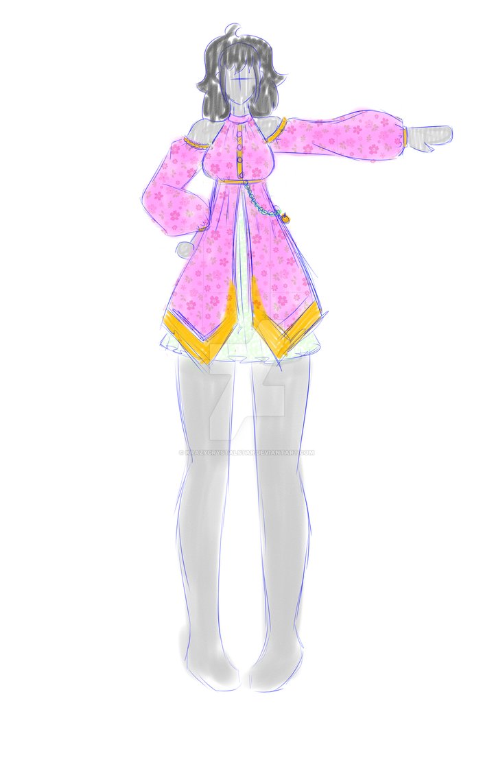 720x1108 Flower Dress