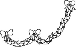 Flower Garland Drawing | Free download on ClipArtMag