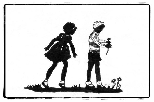 600x400 Flower Girl Drawings