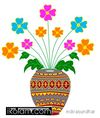 336x398 Flower Pots Drawing Design