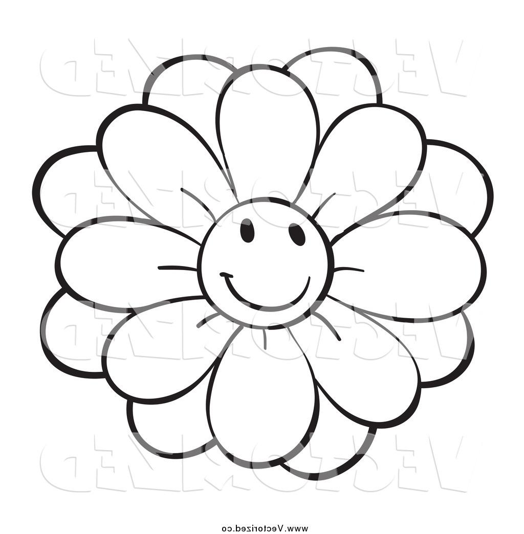 1024x1044 Flower Line Drawing Clip Art Free Clip Art Magic