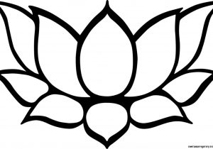 300x210 lotus flower line drawing flower line drawing clip art free