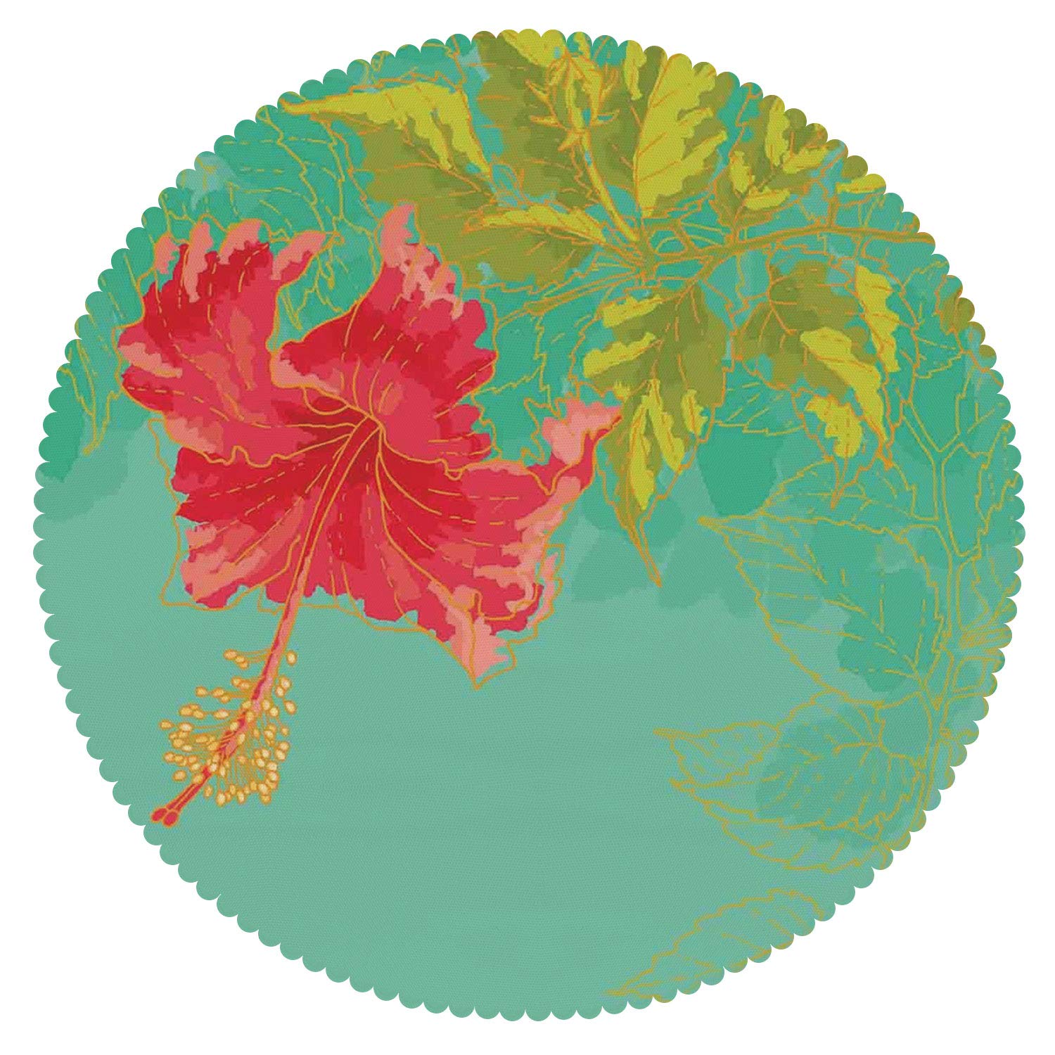 1500x1500 Eco Friendly Round Tablecloth