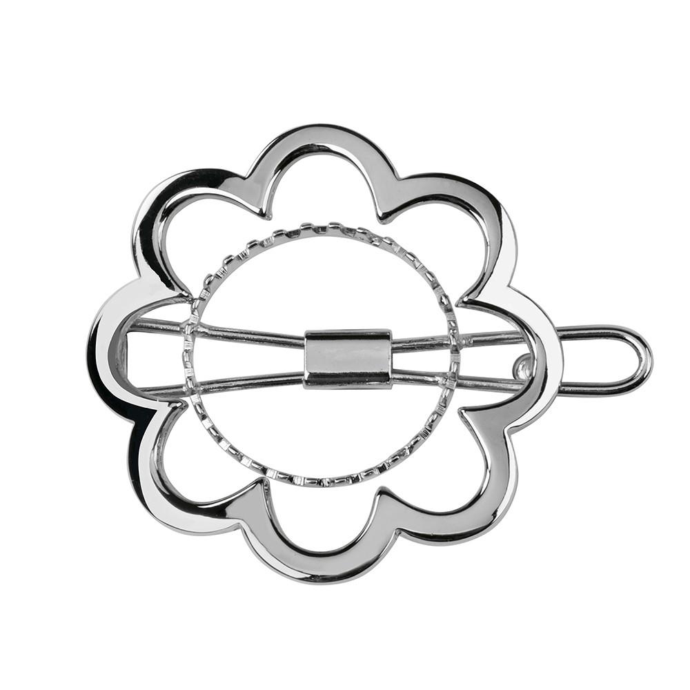 1000x1000 Flower Power Barrette Silver Luminous Mrs President Co