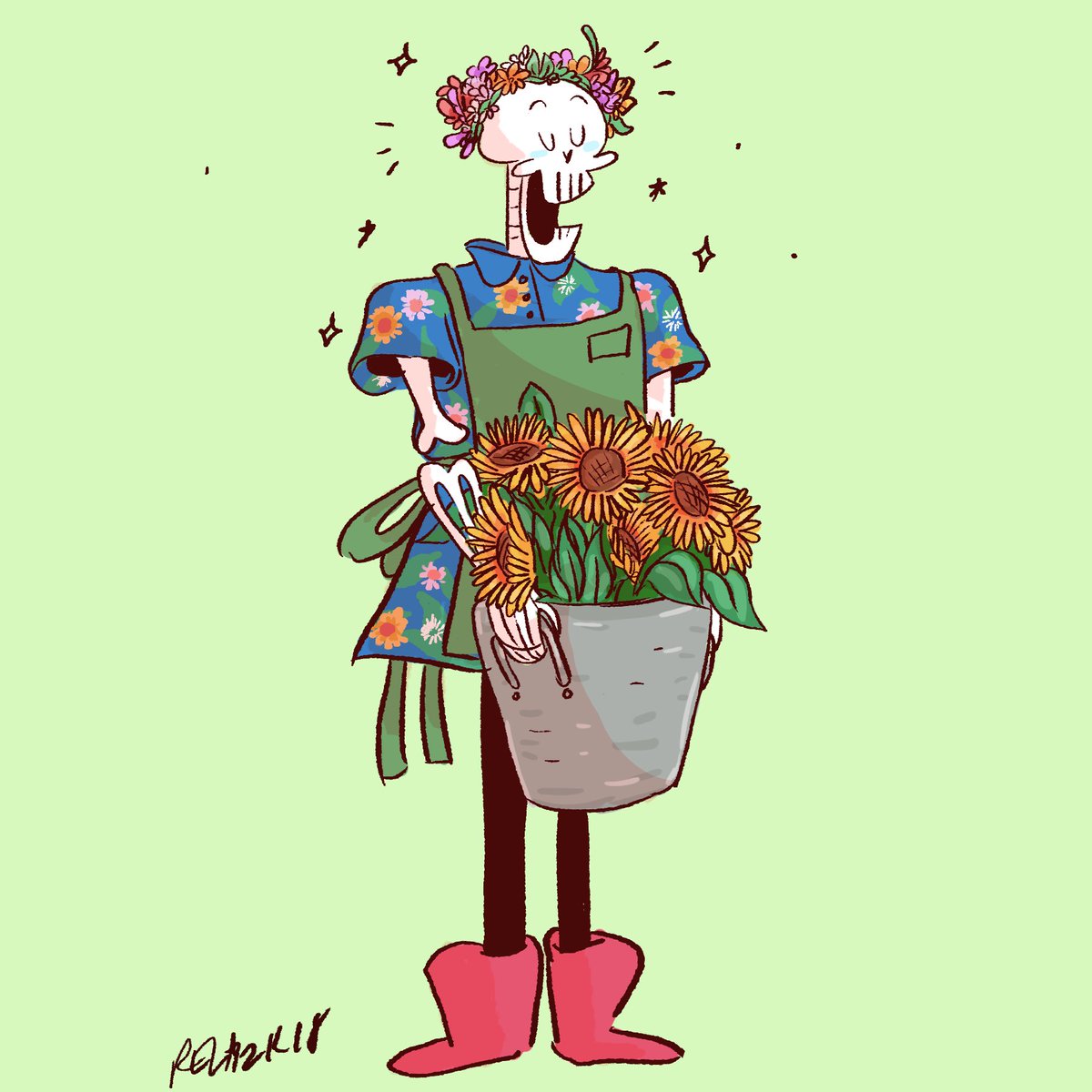 1200x1200 Existentrelism On Twitter Headcanon That Papyrus Helps Asgore