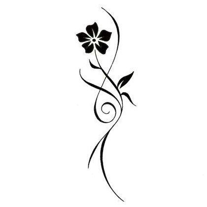 420x420 delicate tattoos for girls flower tattoos, tattoo designs