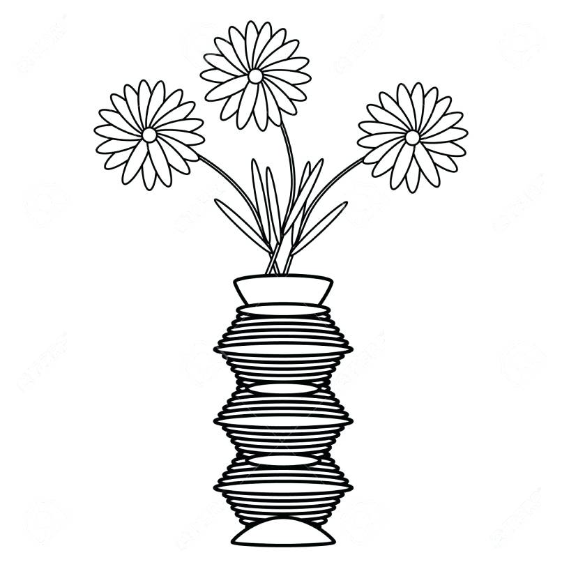806x806 Flower Vases Clipart Red Roses Bouquet In Flower Vase Search Clip
